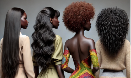 🌟 Guide des Différentes Textures de Tissages de Cheveux pour Femme : Straight, Body Wave, Curly et Deep Wave 🌟
