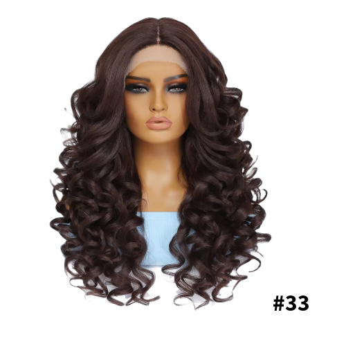 Perruque Bouclée Synthétique 60cm #33 - Gloria