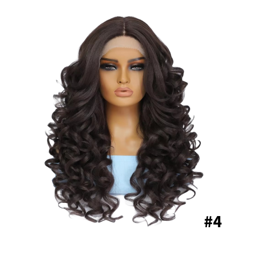 Perruque Bouclée Synthétique 60cm #4- Gloria