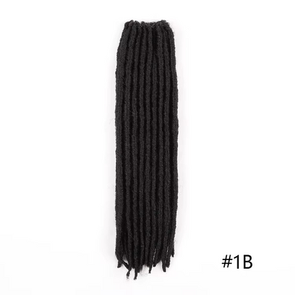 Faux Locks Mèches Lisses Synthétiques 45cm/60cm - Loril