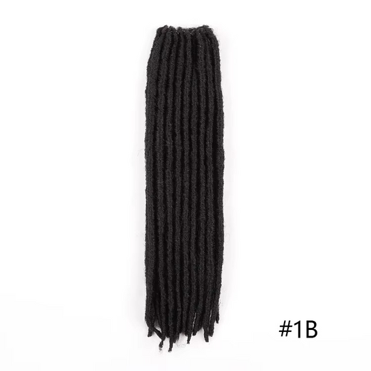 Faux Locks Mèches Lisses Synthétiques 45cm/60cm - Loril