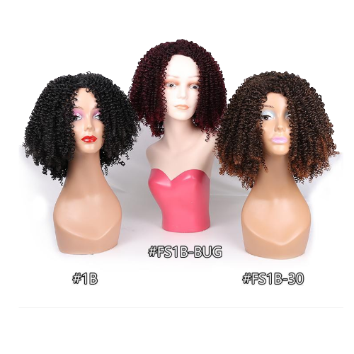 Perruque Afro Curl Semi Naturelle 35cm - Betty