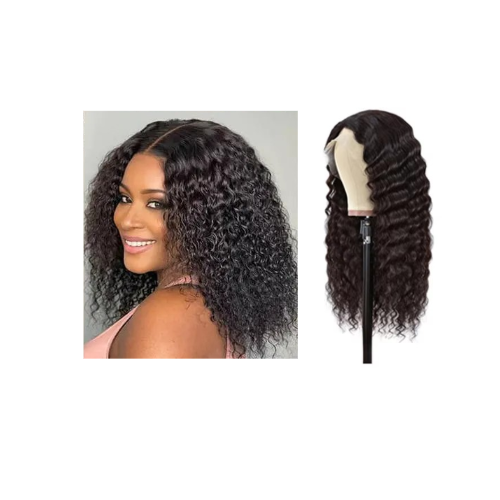 Perruque Courte Watter Wave 100% Cheveux Naturels - Félisse