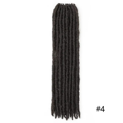 Faux Locks Mèches Lisses Synthétiques 45cm/60cm - Silvia