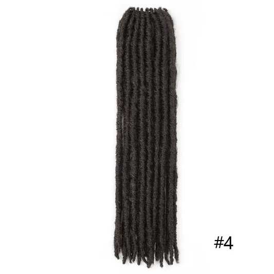 Faux Locks Mèches Lisses Synthétiques 45cm/60cm - Silvia