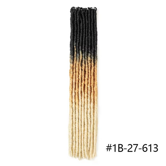 Faux Locks Mèches Lisses Synthétiques 45cm/60cm - Lucil