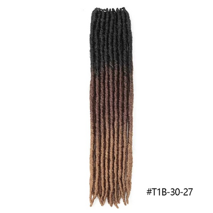 Faux Locks Mèches Lisses Synthétiques 45/60cm - Delia