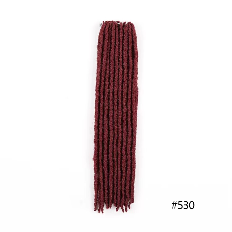 Faux Locks Mèches Lisses Synthétiques 45cm/60cm - Maurine