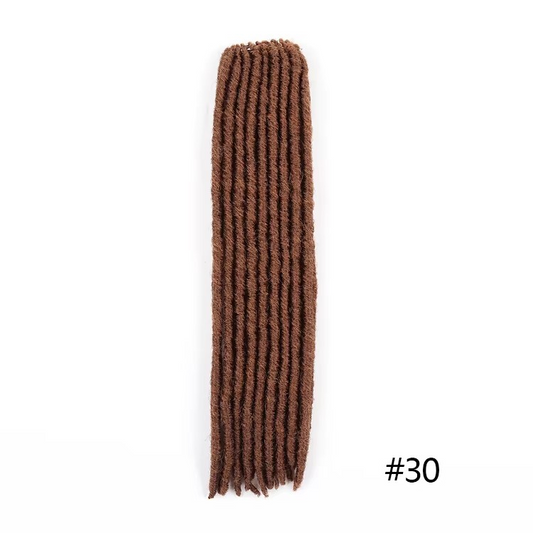 Faux Locks Mèches Lisses Synthétiques 45cm/60cm - Silvie