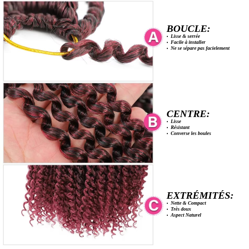 Extensions Cheveux Synthétiques Passion Twist - Clara