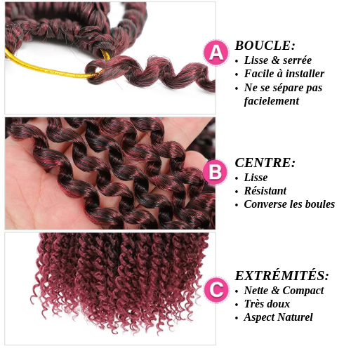 Extensions Cheveux Synthétiques Passion Twist - Léa