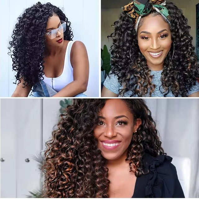 Extensions Cheveux Synthétiques Fashion Curls - Cindy x3