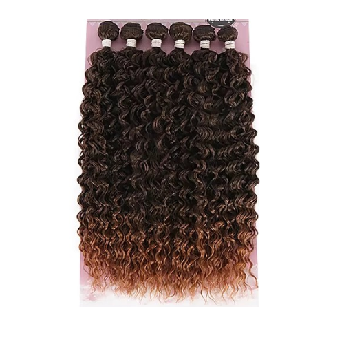 Tissages Ondulés Semi Naturels 65cm - Amandina (Lot de 6)