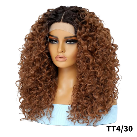 Perruque Bouclée Volume Effet Sensationnel Synthétique 50cm TT4/30 - Betty