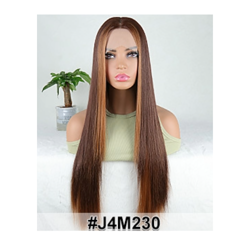 Perruque Lisse Semi Naturelle 75cm - Thaïs