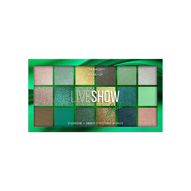 Palette Ombre à Paupières ' Jade N°05' - FASHION MAKE UP