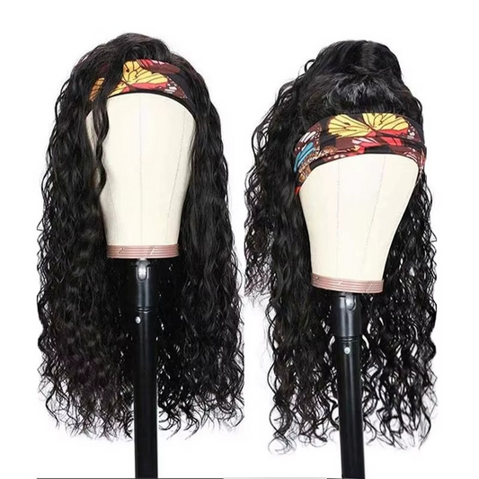 Perruque Bandeau WATTER WAVE 100% Cheveux Naturels - Sidorelle
