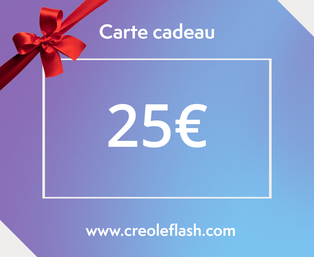 Carte cadeau Créole Flash
