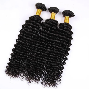 Tissage Cheveux Brésiliens Deep Wave 100% Cheveux Naturels