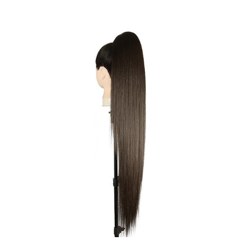 Postiche Queue de cheval Lisse Semi Naturel 90cm- Paula (6 couleurs)