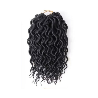 Mèches Ondulées Faux Locks Synthétiques (enfants) 30cm - Dana