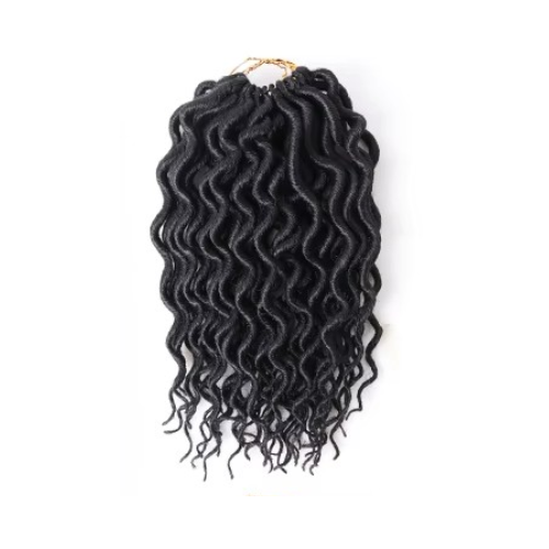 Mèches Ondulées Faux Locks Synthétiques (enfants) 30cm - Dana