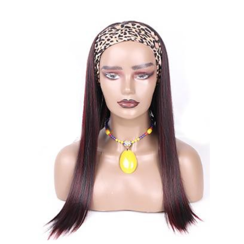Perruque Bandeau Lisse Semi Naturels 50cm - Sofia
