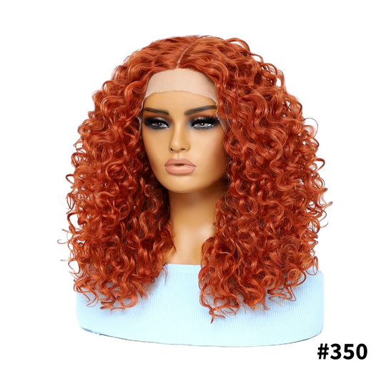 Perruque Bouclée Volume Effet Sensationnel Synthétique 50cm #350 - Betty