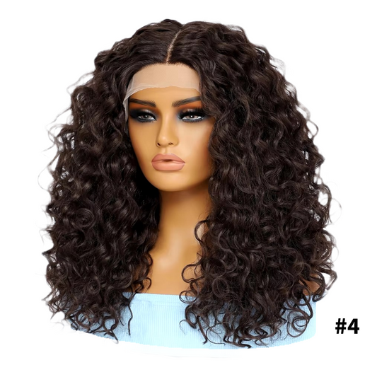 Perruque Bouclée Volume Effet Sensationnel Synthétique 50cm #4 - Betty