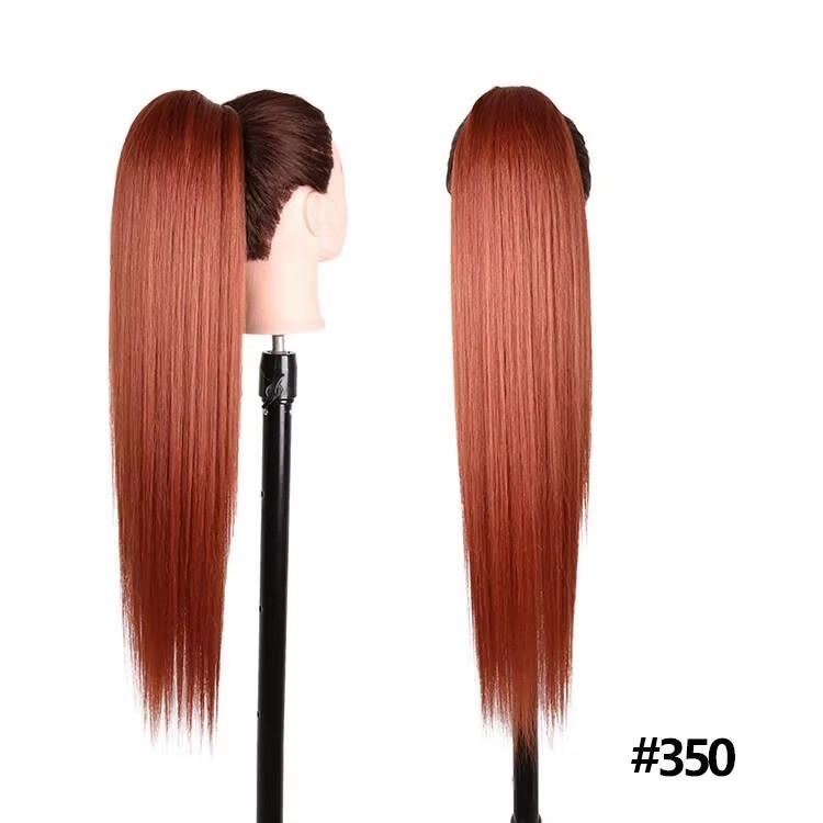 Postiche Queue de cheval Lisse Semi Naturel 70cm - Paloma (17 couleurs)