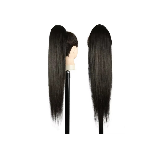 Postiche Queue de cheval Lisse Semi Naturel 70cm - Paloma (17 couleurs)