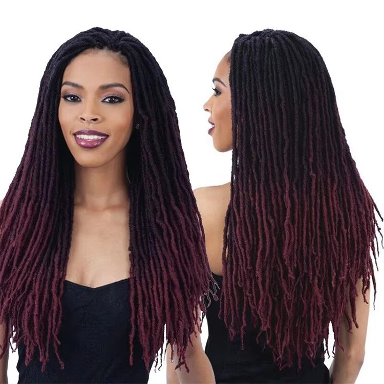 Faux Locks Mèches Lisses Synthétiques 45cm/60cm - Loril