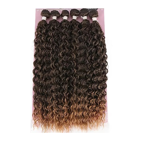 Tissages Ondulés Semi Naturels 65cm - Amandina (Lot de 6)