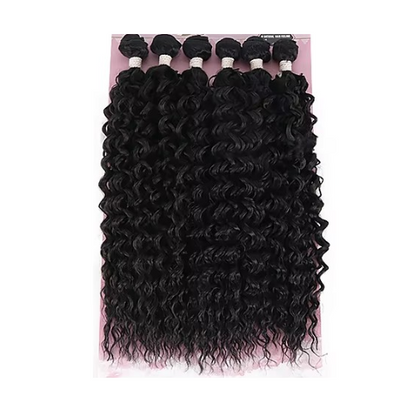 Tissages Ondulés Semi Naturels 65cm - Amandine (Lot de 6)